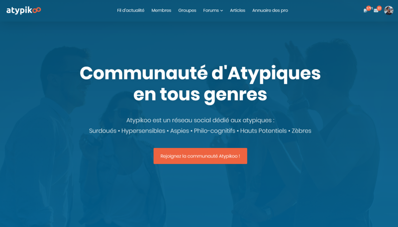 Reseau Social Rencontre Surdoue Atypikoo